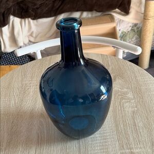 Blue Glass Vase